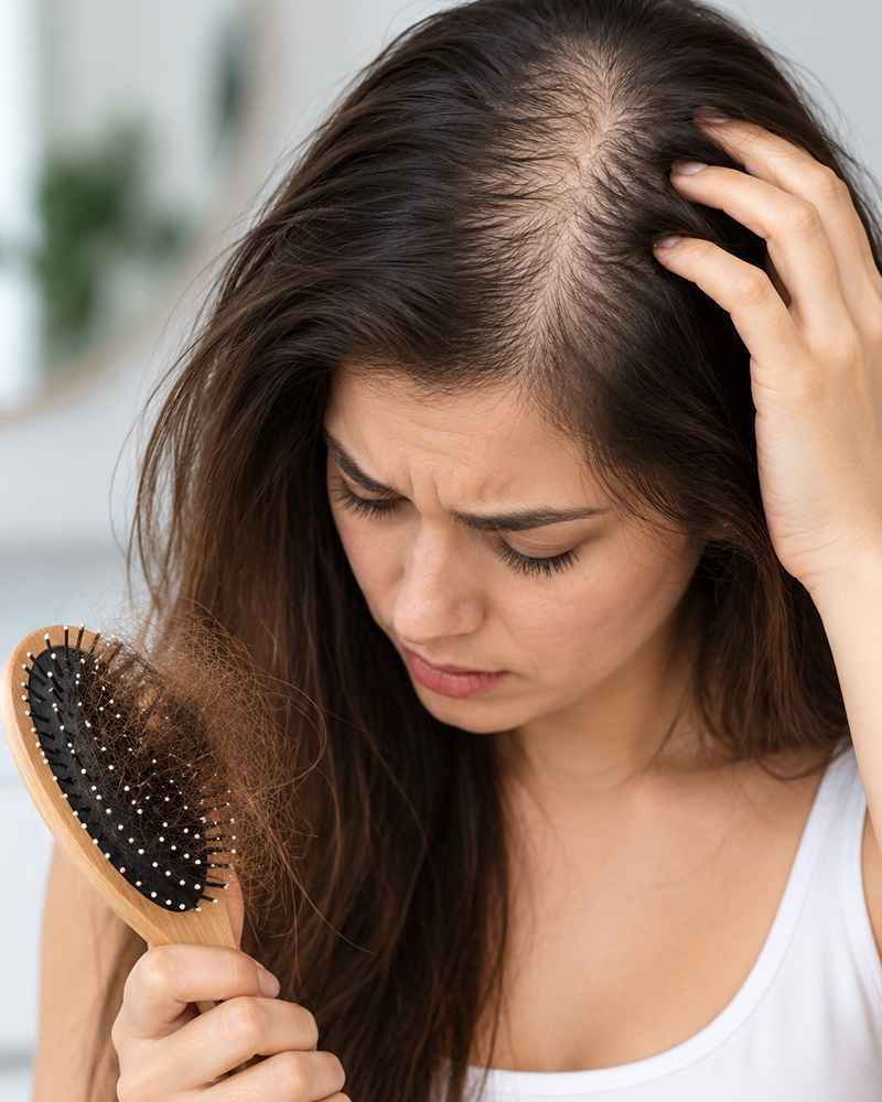 Signs Of hair loss