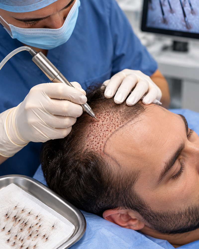 Hair Restoration Fue Method