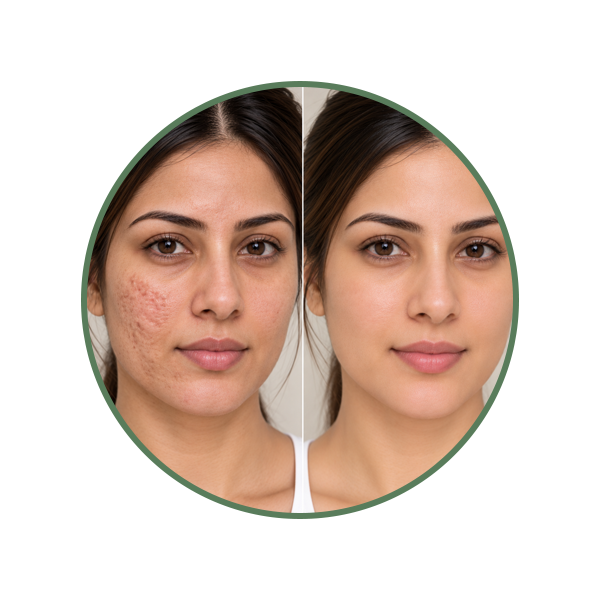 Raised Acne Scars